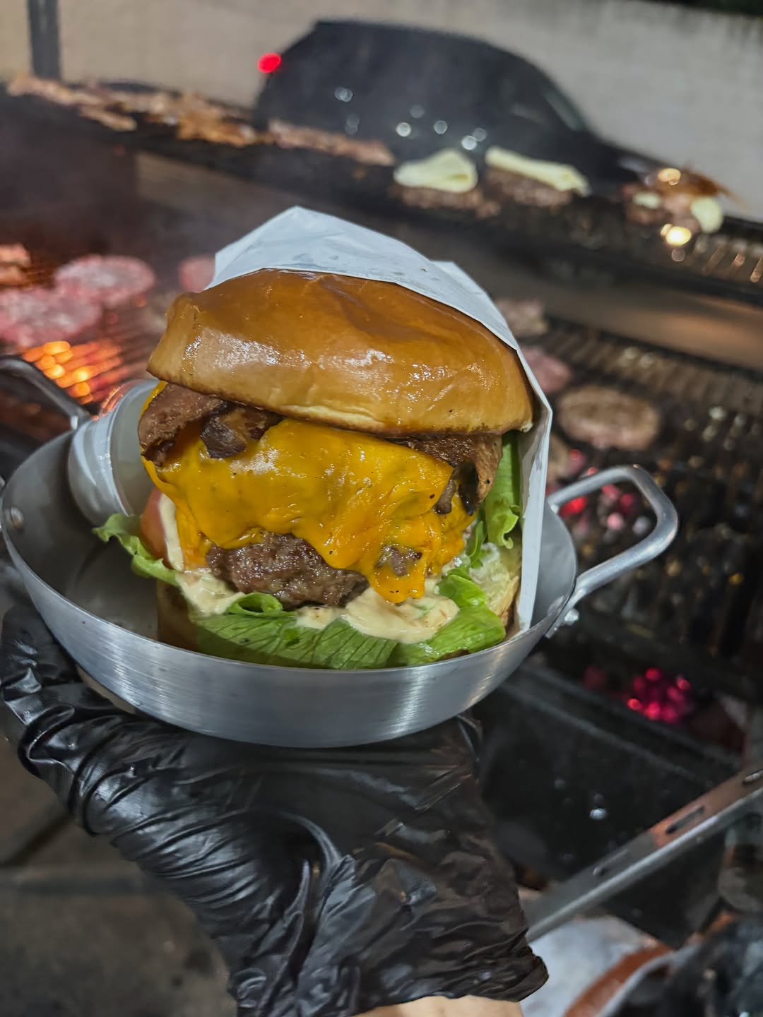 Mini burger artesanal